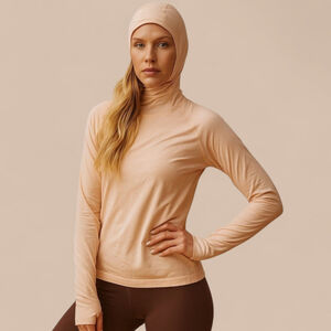 Sweaty Betty S Lightweight Sport Hoodie Fresh Peach Thumbholes Athleisure
